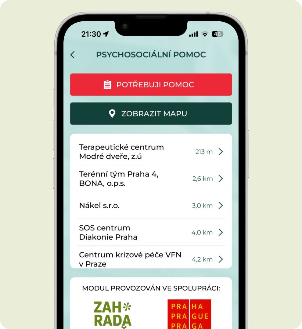 zachranka-app-screenshot